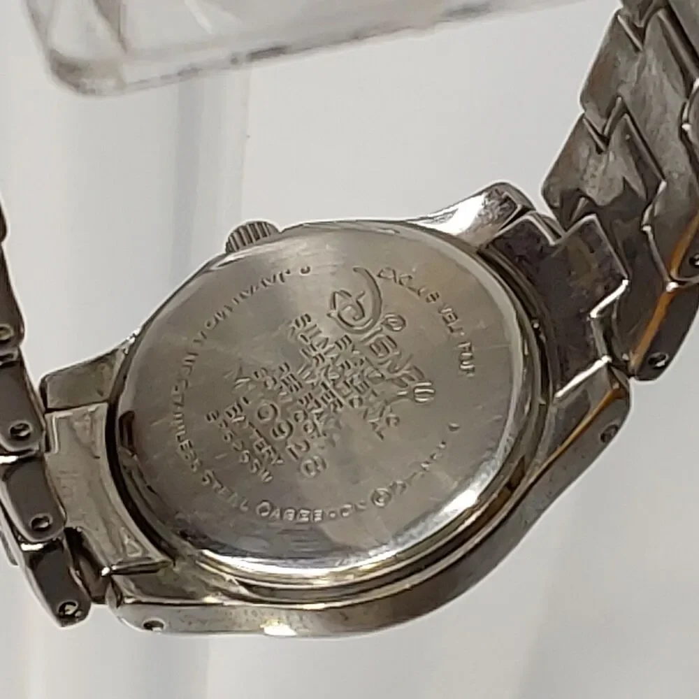 Disney SII Mickey Mouse Women's Silver Tone Vintage Watch MU0928